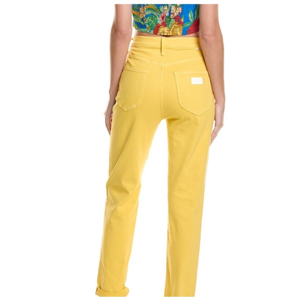 MOTHER The Tune Up Bona‎ Fide Hover Primrose Yellow Sz 28 - Picture 3 of 16